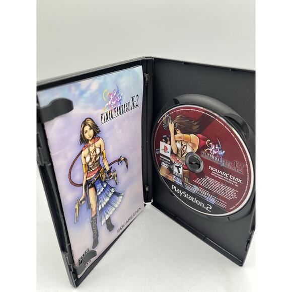 Final Fantasy X-2 (PlayStation 2, 2003) Complete in box - Picture 6 of 8